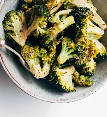 Salt and Pepper Broccoli - Mikaela Reuben