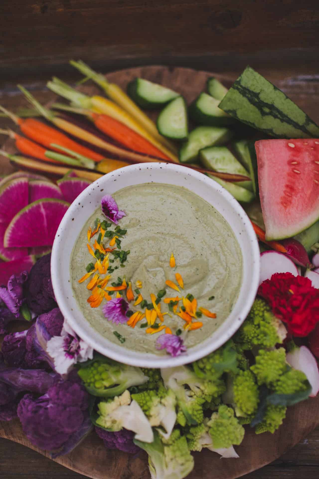 Dill Avocado Dip - Mikaela Reuben